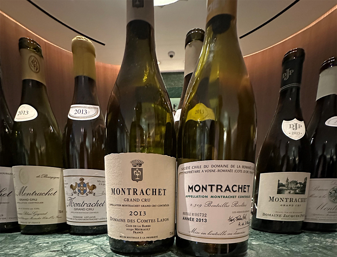 Montrachet 2013: A Retrospective Tasting