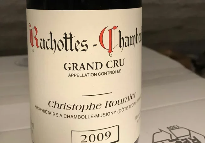 Christophe Roumier Ruchottes-Chambertin bottle