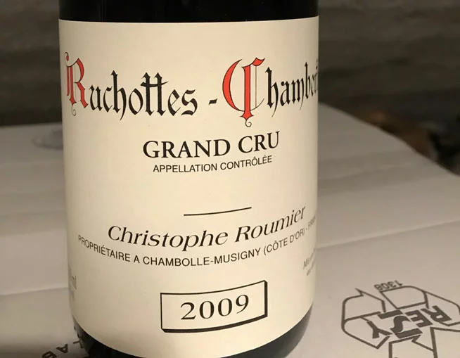 Christophe Roumier Ruchottes-Chambertin bottle