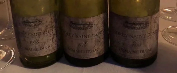 Dujac bottles