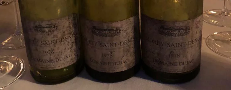 Dujac bottles