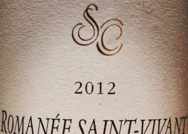 Romanee St-Vivant bottle label