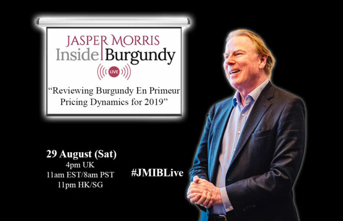 JMIB live - Reviewing Burgundy En Primeur Pricing Dynamics for 2019